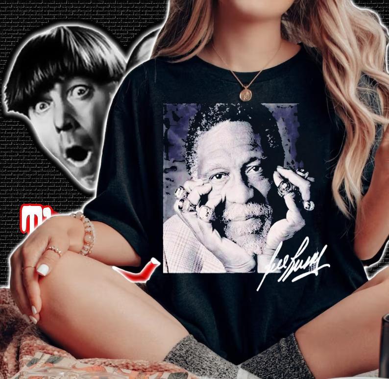 Bill Russell Signature NBA Legend Bill Russell T-Shirt t-shirt woman shirt