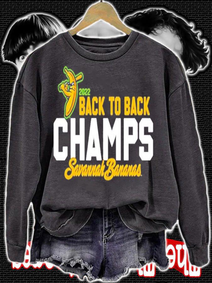 Savannah Bananas Champs 2022 shirt t-shirt sweatshirt