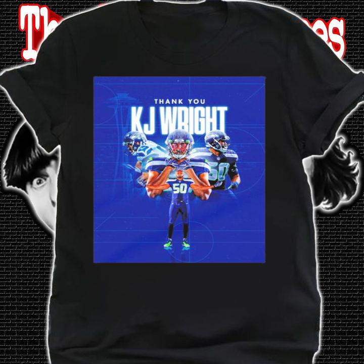 Seattle Seahawks Thank You KJ Wright 50 Forever Shirt t-shirt shirt