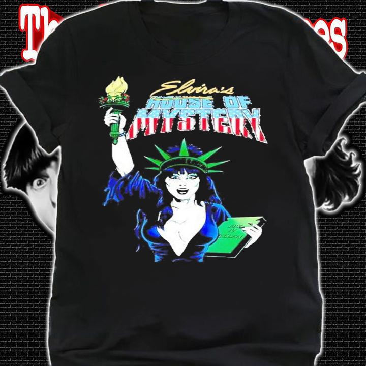 Statue Of Liberty Elvira's House Of Mystery Shirt t-shirt shirt