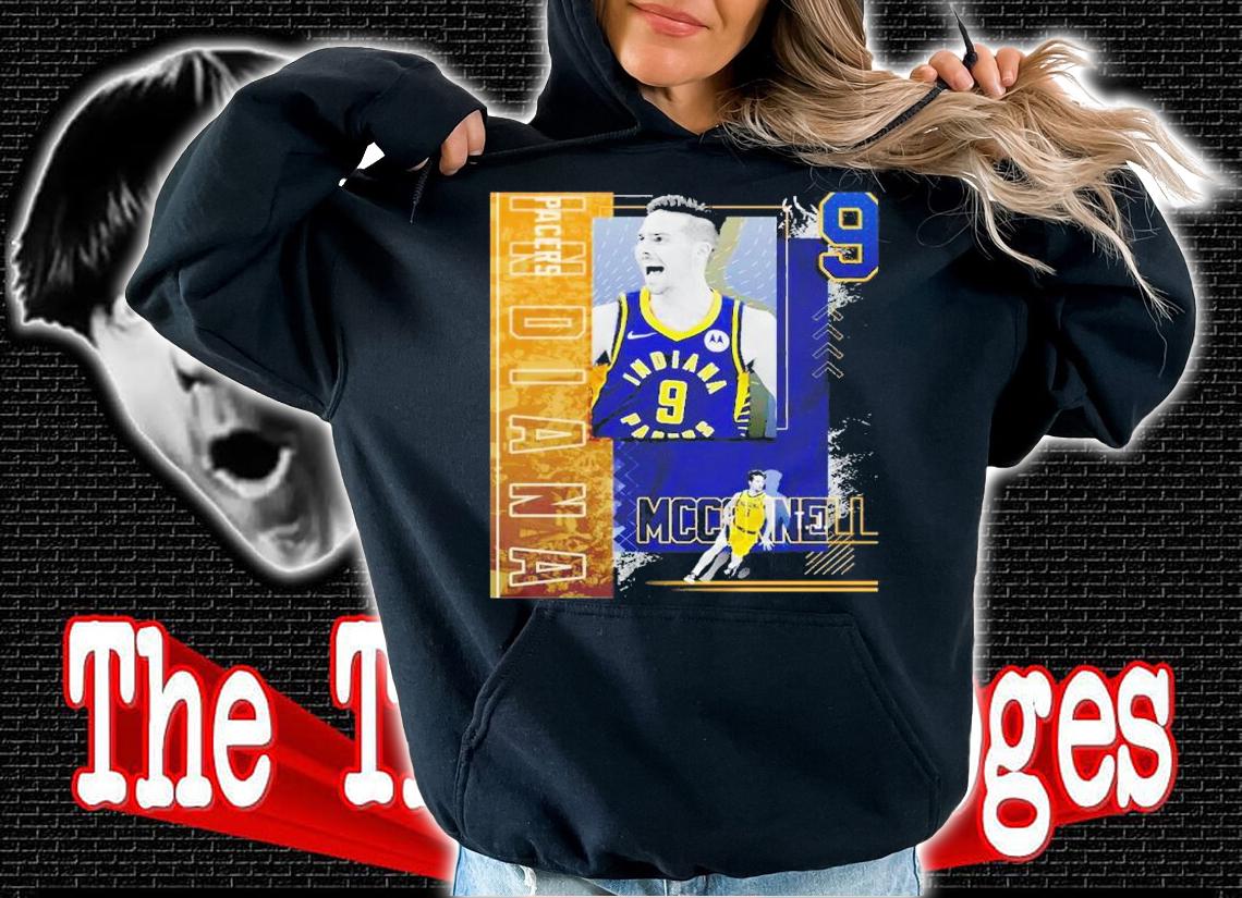 T.J. McConnell Basketball Paper Poster Pacers 2 Shirt t-shirt hoodie
