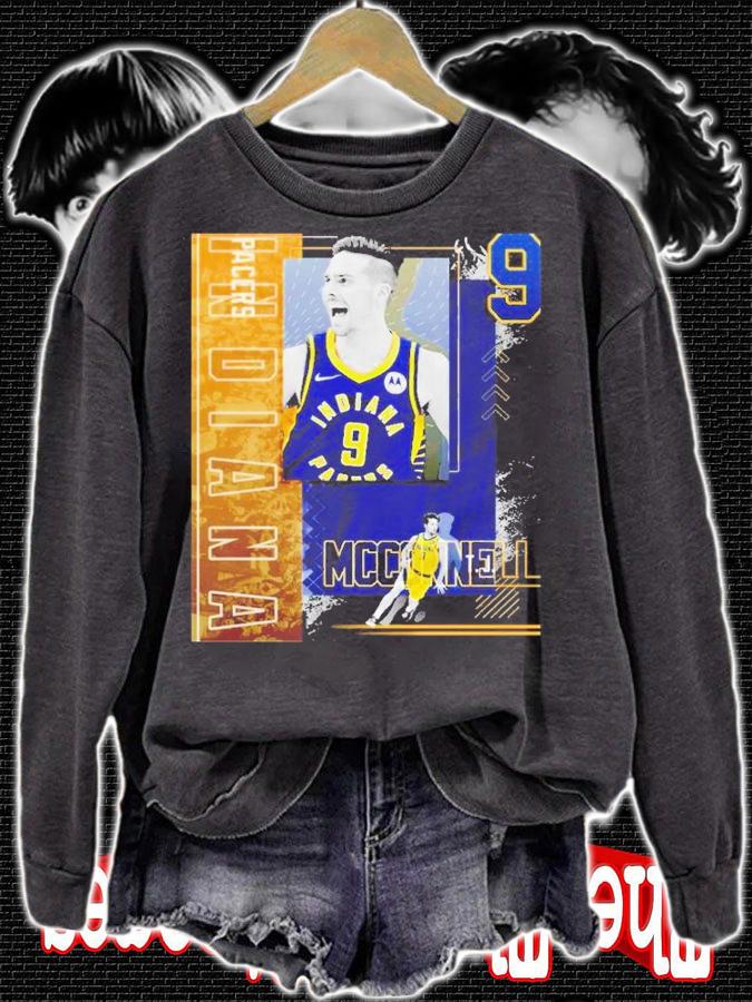 T.J. McConnell Basketball Paper Poster Pacers 2 Shirt t-shirt sweatshirt
