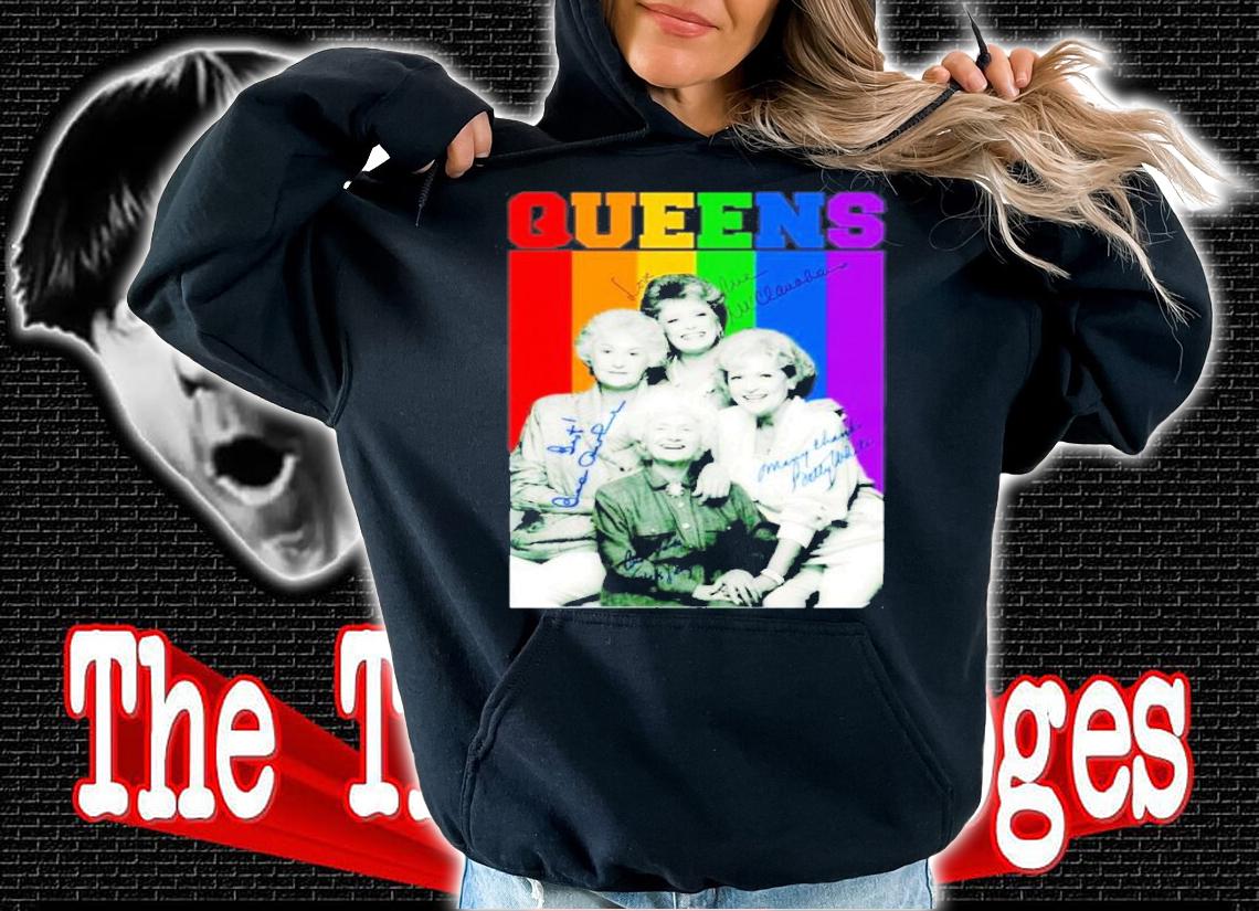 The Golden Girls Queens LGBT Signature T-Shirt t-shirt