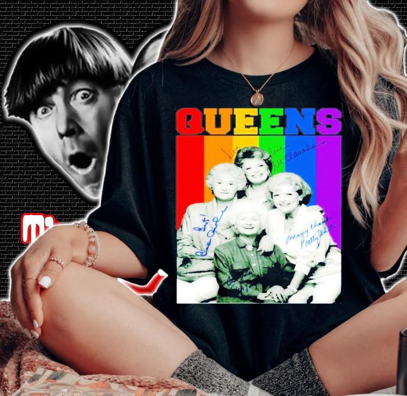 The Golden Girls Queens LGBT Signature T-Shirt t-shirt