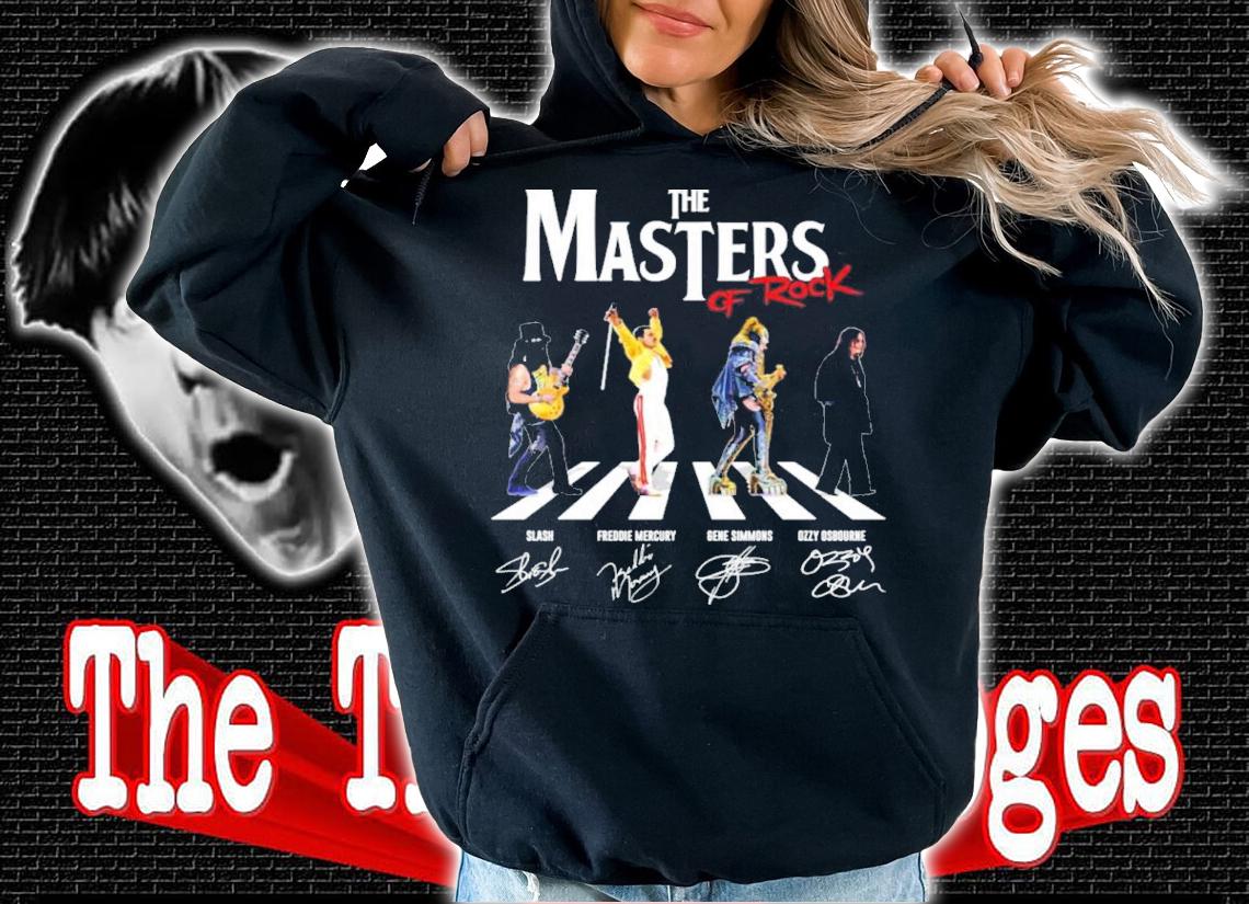 The Masters Of Rock Abbey Road Signatures Shirt t-shirt