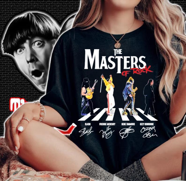 The Masters Of Rock Abbey Road Signatures Shirt t-shirt