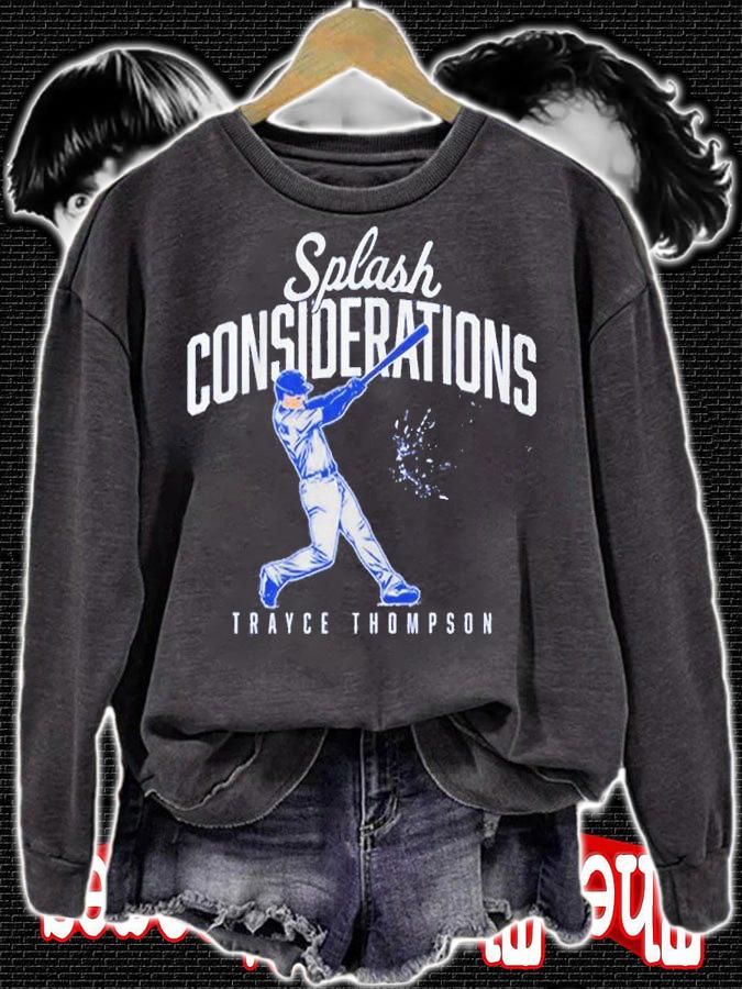 Trayce Thompson Splash Considerations shirt t-shirt sweatshirt