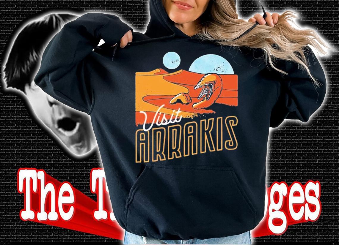 Visit Arrakis Dune shirt t-shirt