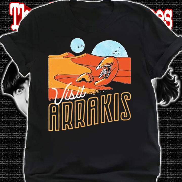 Visit Arrakis Dune shirt t-shirt