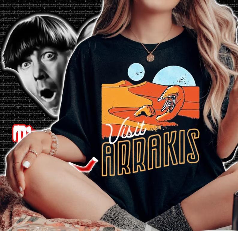 Visit Arrakis Dune shirt t-shirt