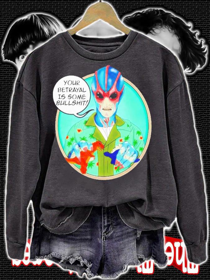 Your Betrayal Is Some Bullshit Black Alan Tudyk Shirt t-shirt sweatshirt