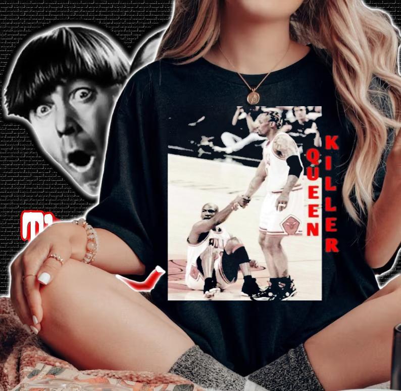 Dennis Rodman Respect MJ Shirt t-shirt woman shirt