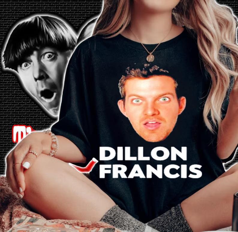 Dillon Francis Face Music Shirt t-shirt woman shirt