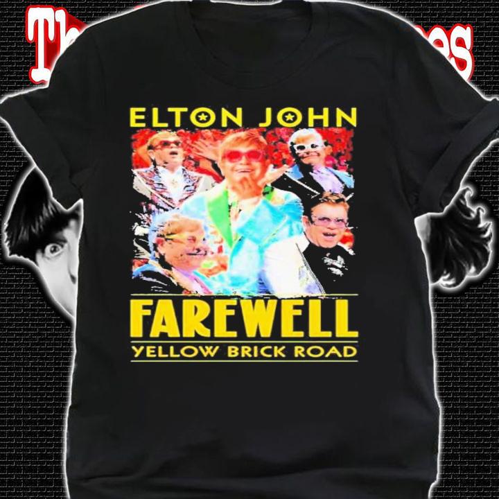 Elton John Farewell Yellow Brick Road Tour Shirt t-shirt