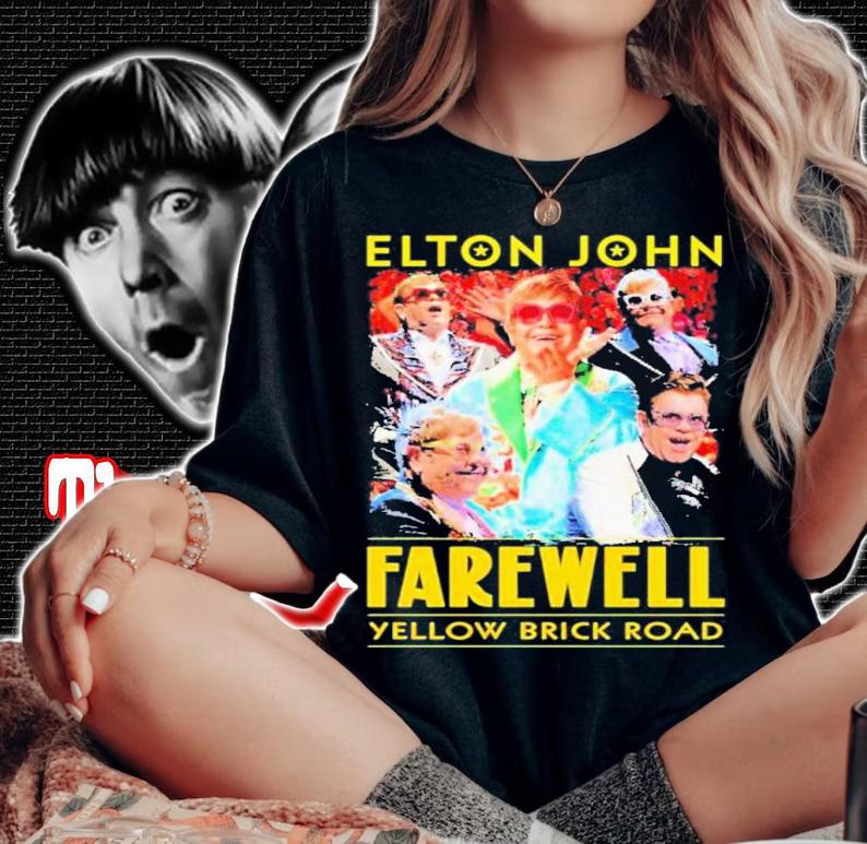 Elton John Farewell Yellow Brick Road Tour Shirt t-shirt
