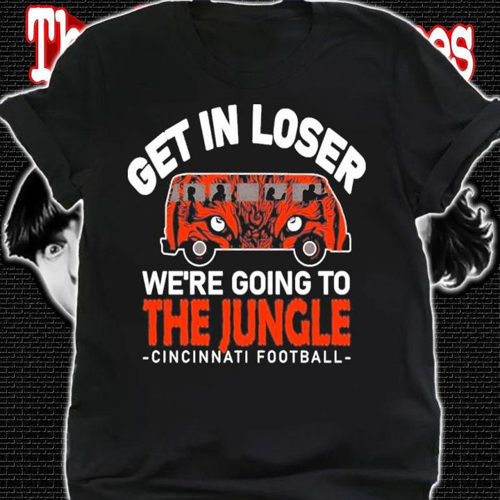 Going To The Jungle Funny Cincinnati Football Fan 2022 T-Shirt t-shirt