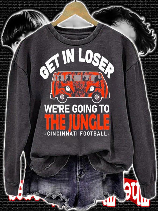 Going To The Jungle Funny Cincinnati Football Fan 2022 T-Shirt t-shirt