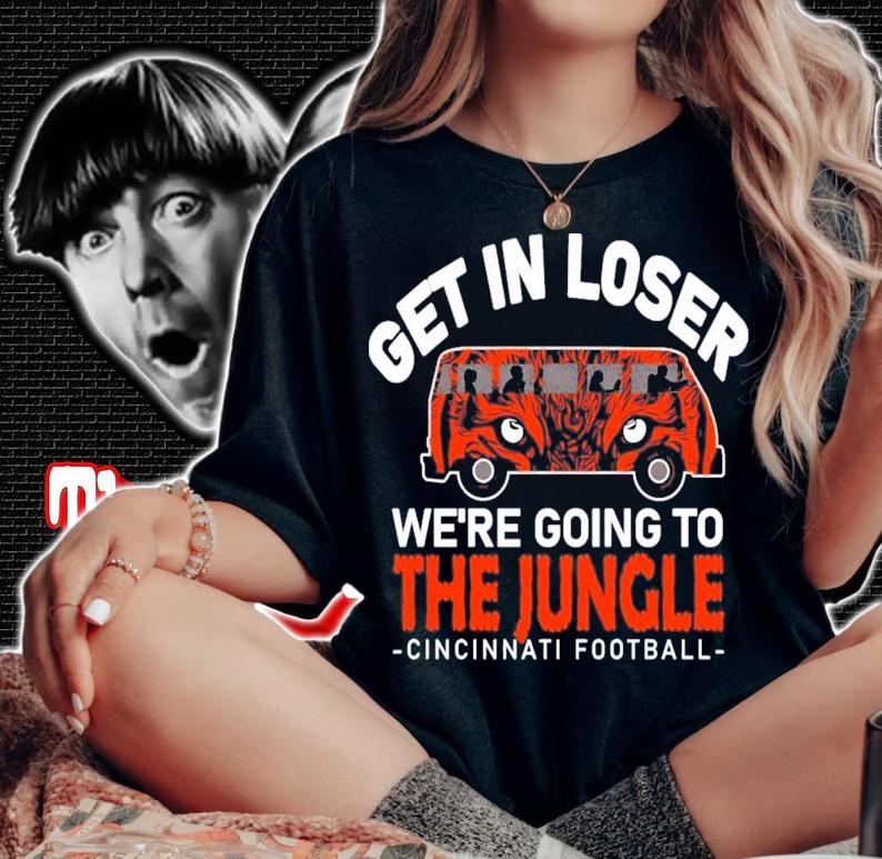 Going To The Jungle Funny Cincinnati Football Fan 2022 T-Shirt t-shirt woman shirt
