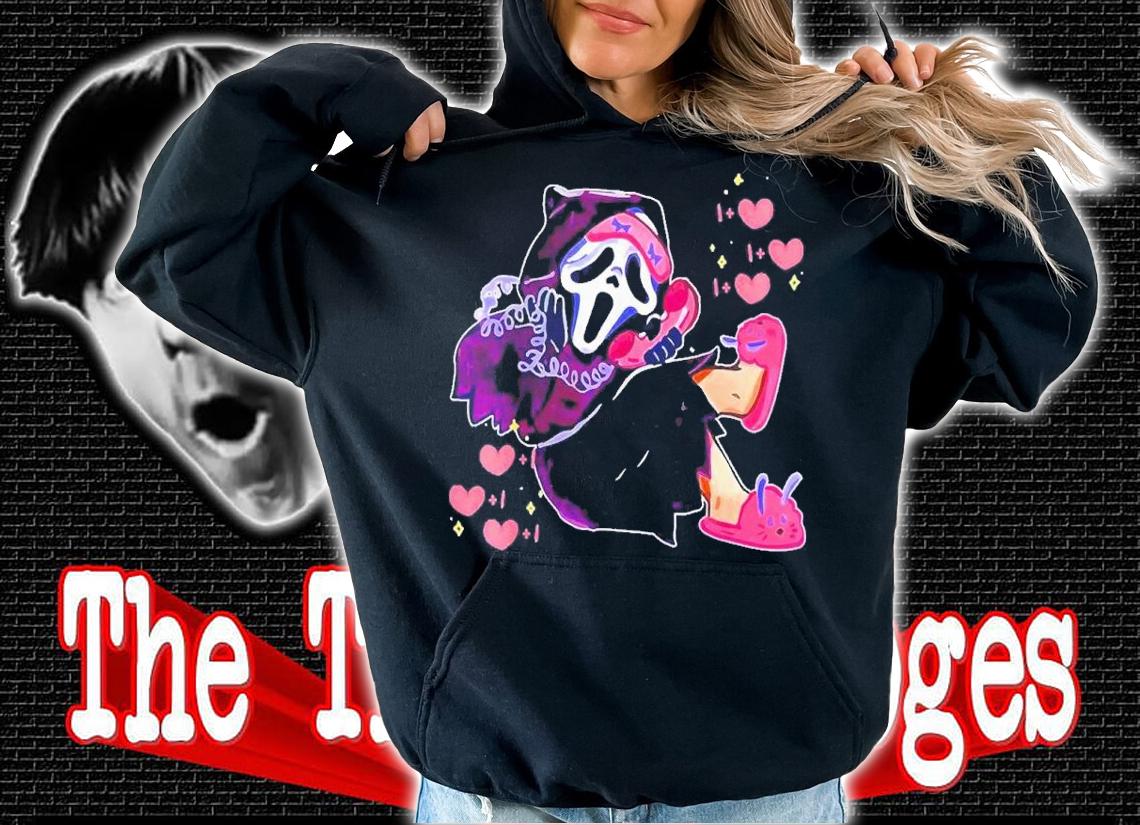 Halloween Ghost Scream Calling Halloween Funny Face Shirt t-shirt hoodie