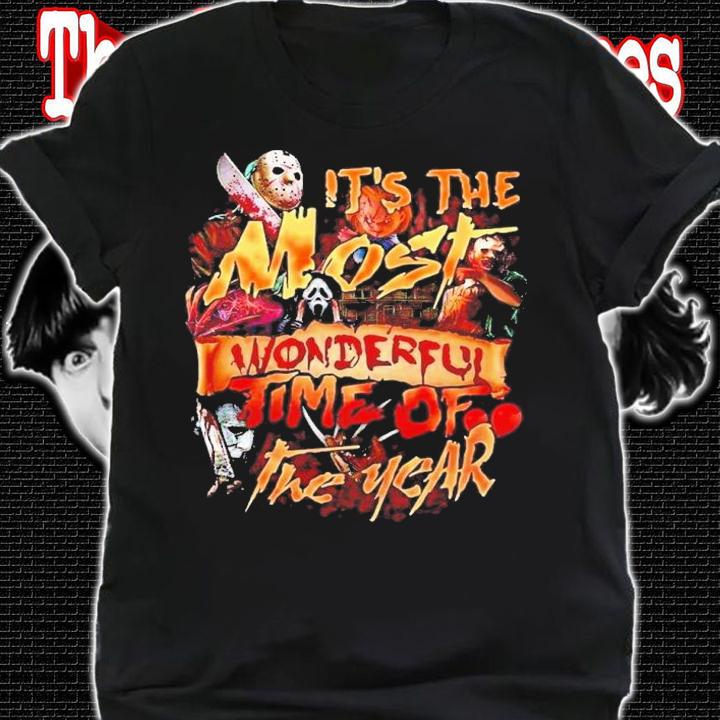 Halloween It's The Most Wonderful Time Of The Year Shirt t-shirt