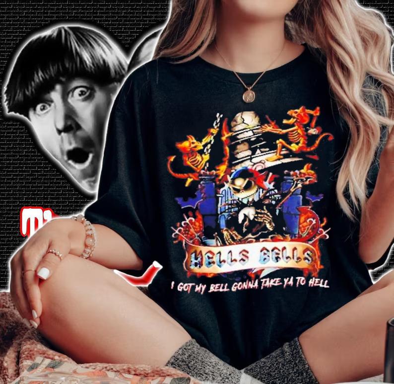 Hell's Bells I Got My Bell Gonna Take Ya To Hell ACDC Shirt t-shirt