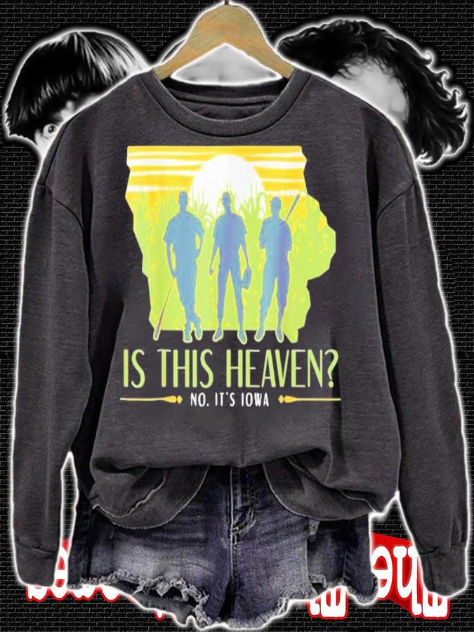 Is This Heaven No It's Iowa Essential Shirt t-shirt sweatshirt