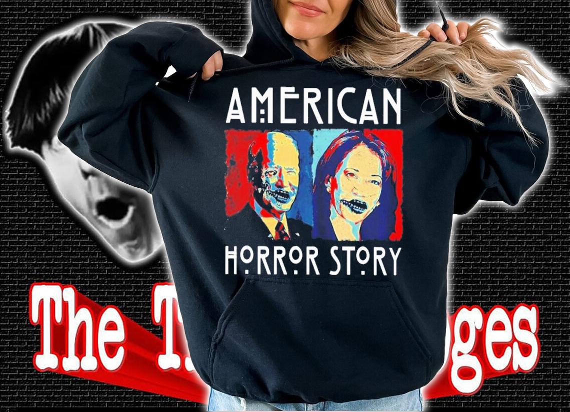 Joe Biden And Kamala Harris America Horror Story Shirt t-shirt hoodie