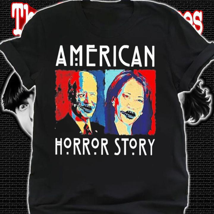 Joe Biden And Kamala Harris America Horror Story Shirt t-shirt shirt