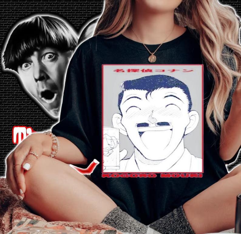 Kogoro Mouri Detective Conan Shirt t-shirt woman shirt