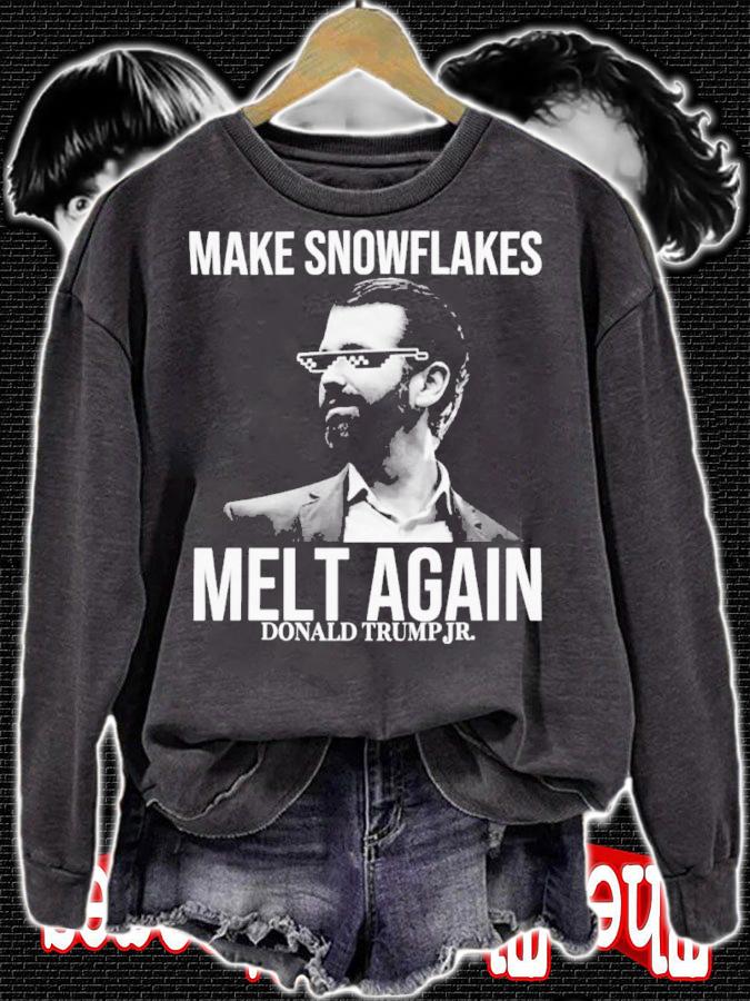 Make Snowflakes Melt Again Donald Trump Jr Shirt t-shirt sweatshirt