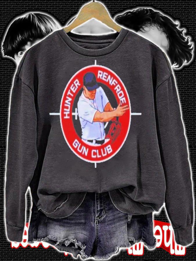 MLB Milwaukee Brewers Hunter Renfroe Gun Club Shirt t-shirt sweatshirt