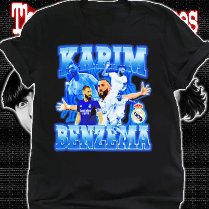 Real Madrid Karim Benzema Shirt t-shirt