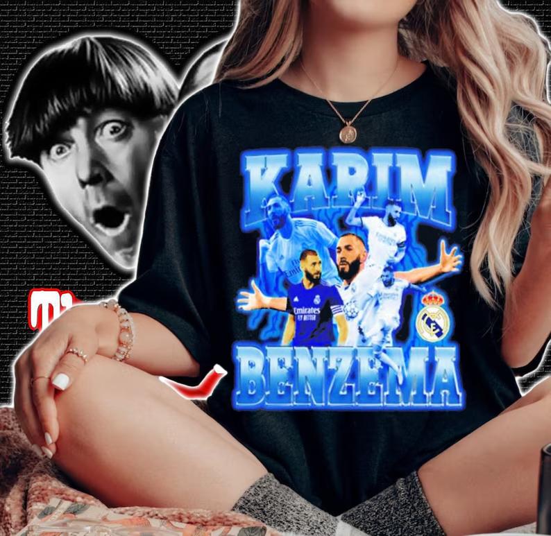 Real Madrid Karim Benzema Shirt t-shirt