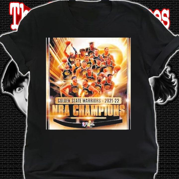 NBA Finals Golden State Warriors Are The 2021-2022 NBA Champions Shirt t-shirt