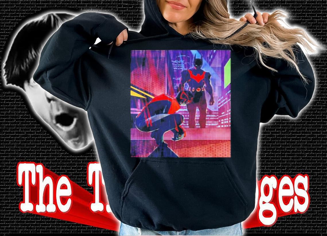 Official Spider-Man 2099 And Batman Beyond Shirt t-shirt