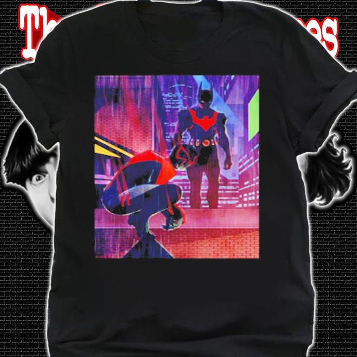 Official Spider-Man 2099 And Batman Beyond Shirt t-shirt