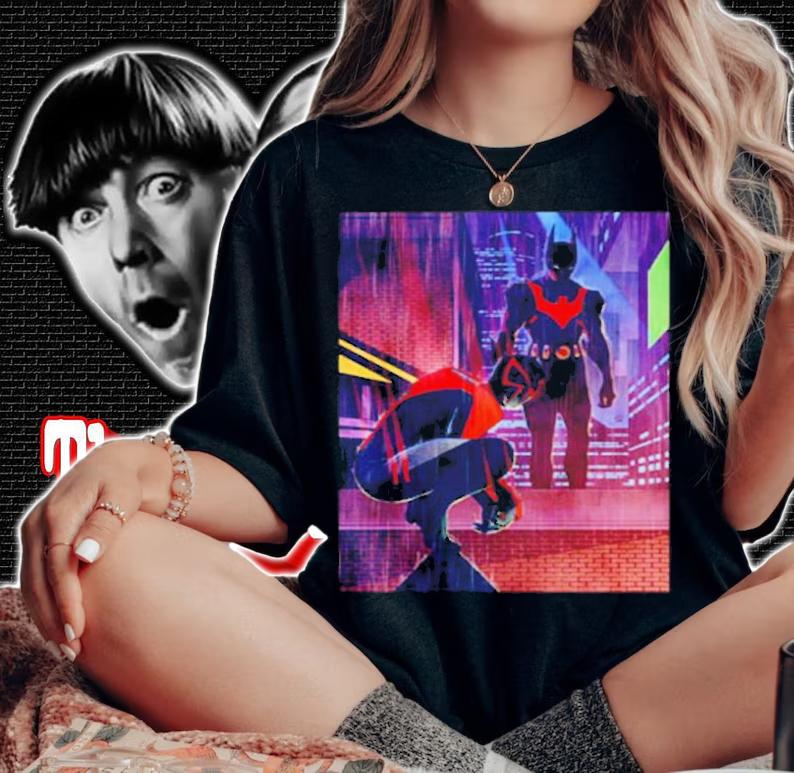Official Spider-Man 2099 And Batman Beyond Shirt t-shirt
