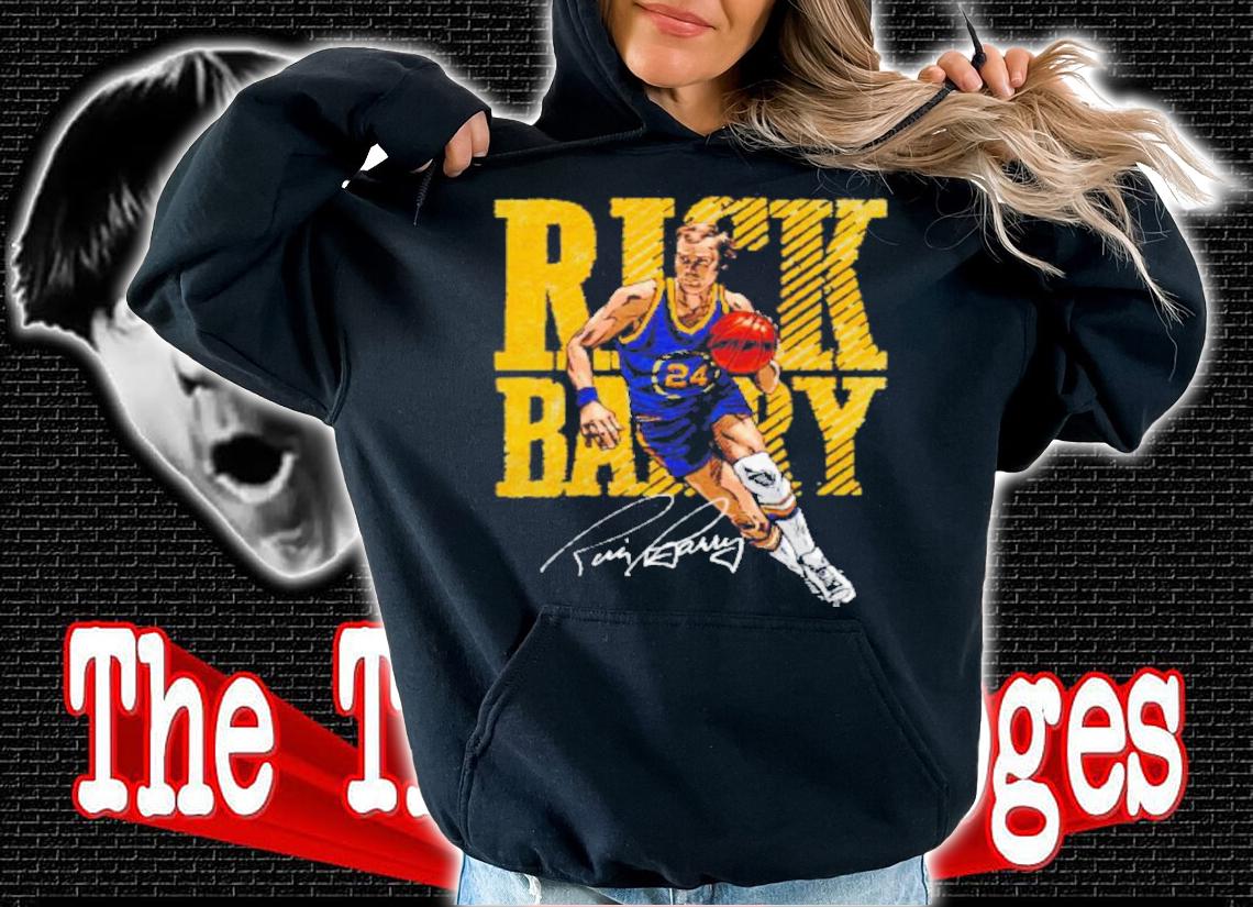 Rick Barry Golden State Warriors Basketball Signature Shirt t-shirt