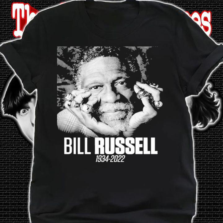 RIP Bill Russell 1934-2022 Boston Celtics NBA Shirt t-shirt shirt