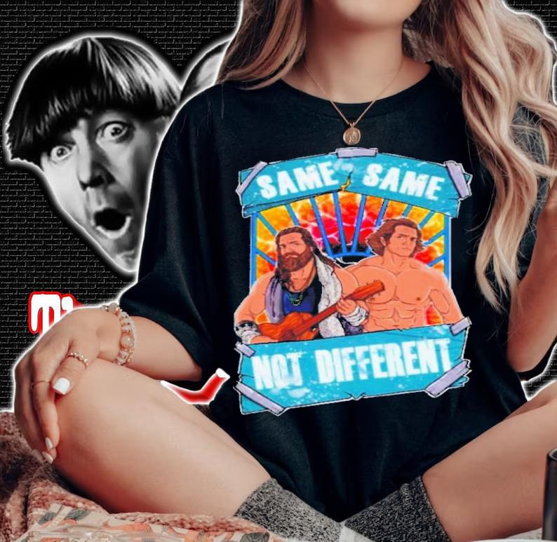 Same Same Not Different Ko Knowsl T-Shirt t-shirt woman shirt