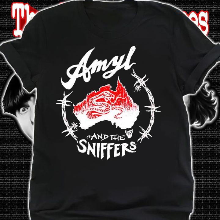 Snake Red Amyl and the Sniffers shirt t-shirt shirt