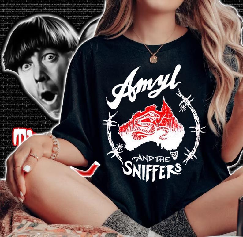 Snake Red Amyl and the Sniffers shirt t-shirt woman shirt