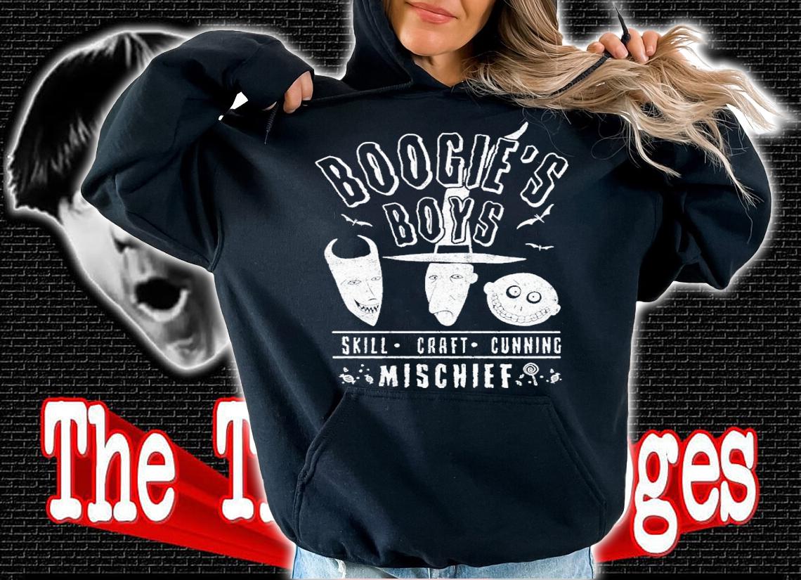 The Nightmare Before Christmas Halloween Lock Shock and Barrel Boogie's Boys shirt t-shirt hoodie
