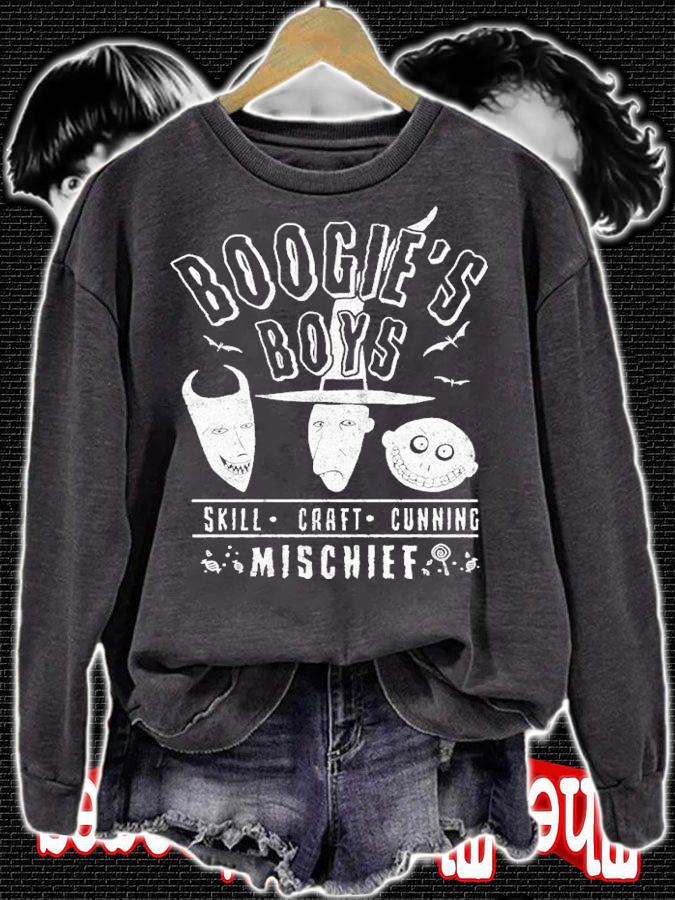 The Nightmare Before Christmas Halloween Lock Shock and Barrel Boogie's Boys shirt t-shirt sweatshirt