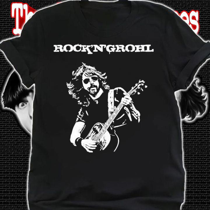 The Rock And Grohl Factory Concert Van Tour T-Shirt t-shirt shirt