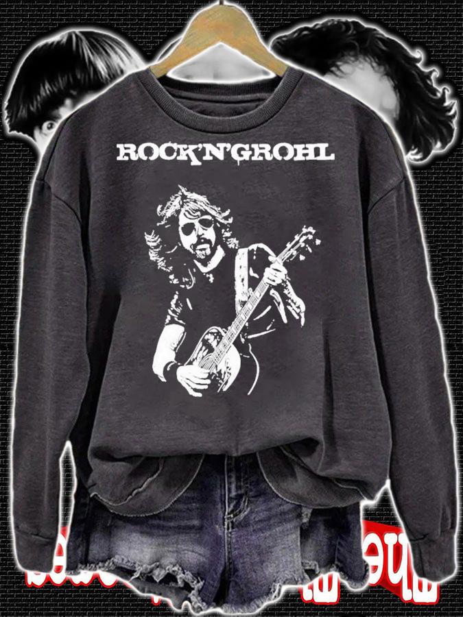 The Rock And Grohl Factory Concert Van Tour T-Shirt t-shirt sweatshirt