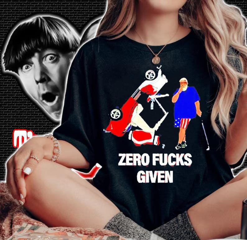 Zero Fucks Given John Daly shirt t-shirt