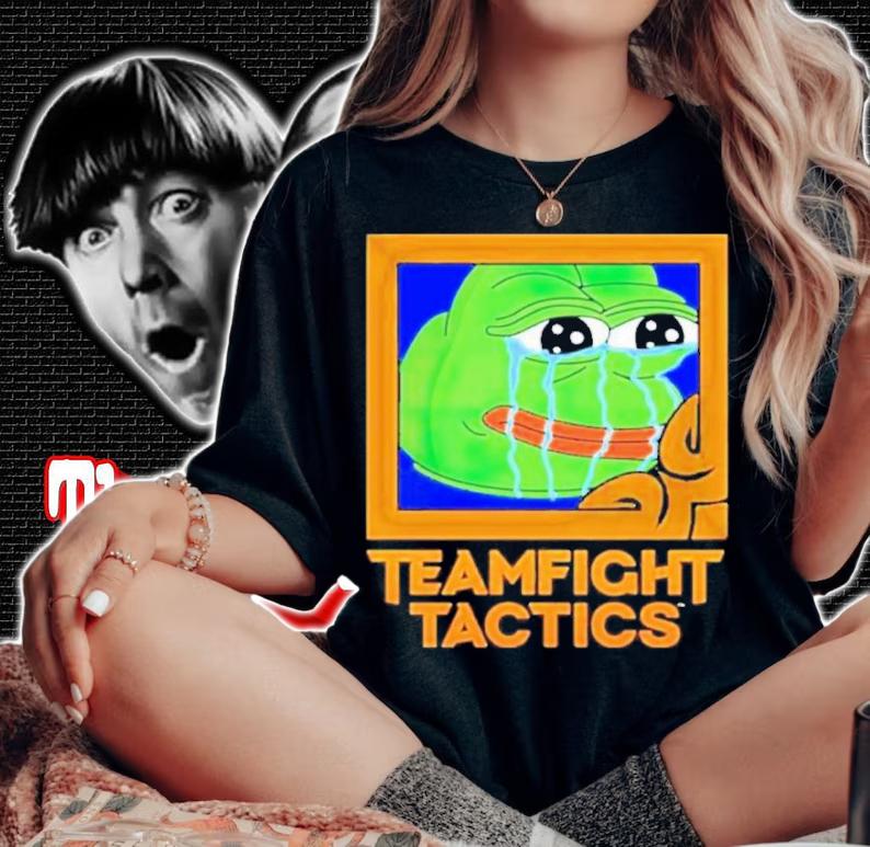 Teamfight Tactics Pepe The Frog Shirt t-shirt woman shirt