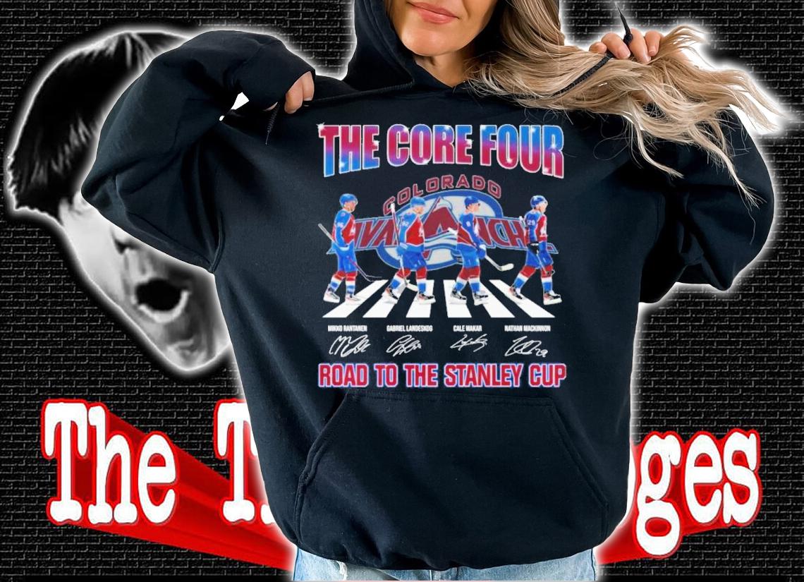 The Core Three Colorado Avalanche Road To The Stanley Cup Signatures Shirt t-shirt hoodie