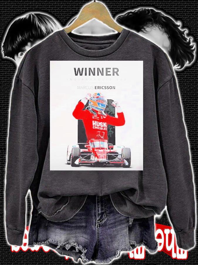 Winner Indianapolis 500 Marcus Ericsson T-Shirt t-shirt sweatshirt